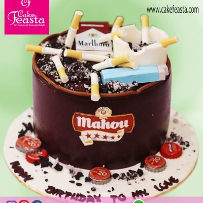 Cigarette-Theme-Cake