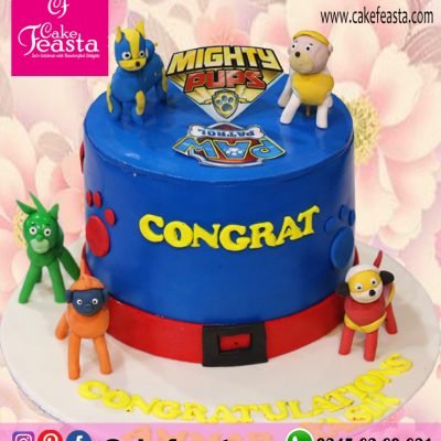 Mighty-Pups-Theme-Birthday-Cake