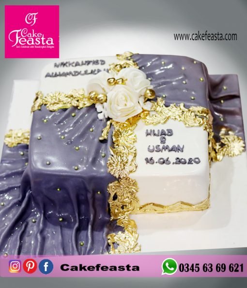 Nikkahfied-Theme-Cake