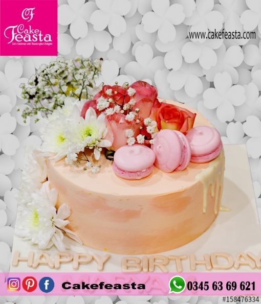 Imported-Flower-with-Macaroons