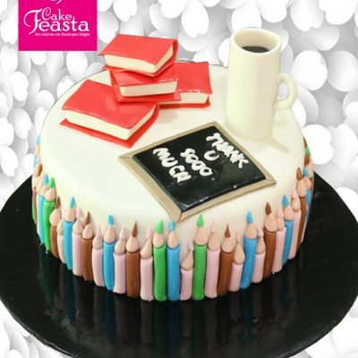 Study Theme Kids Cake