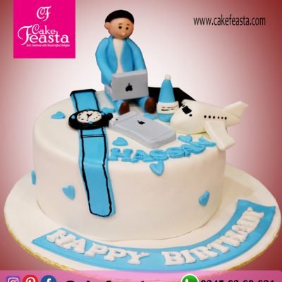 Study Theme Birthday Cake