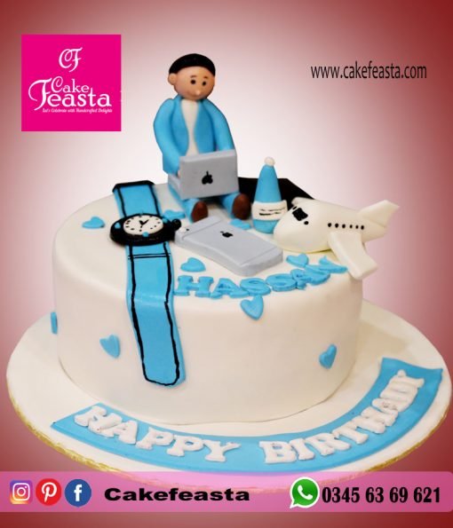 Study Theme Birthday Cake