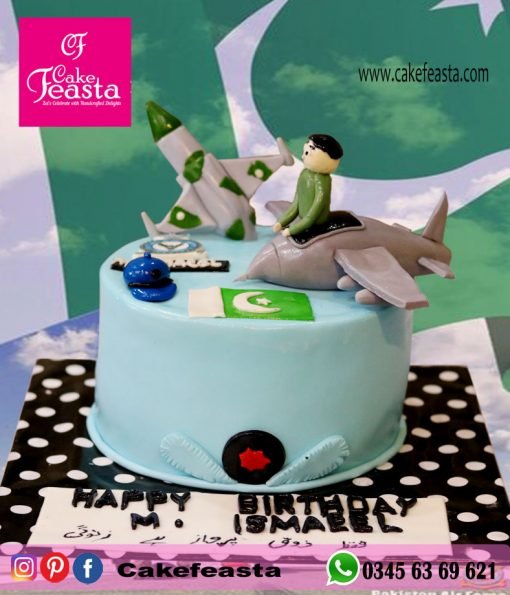 PAF Theme Birthday Cake