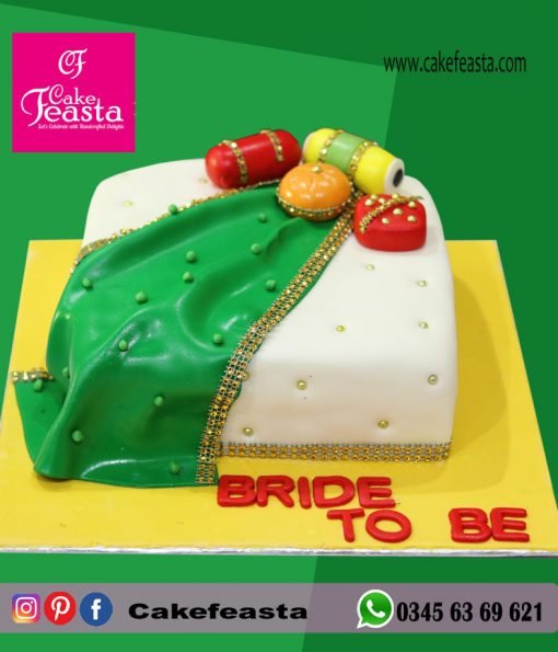 Bride To Be Theme Cake