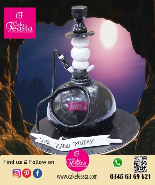 Shisha Birthday Cake