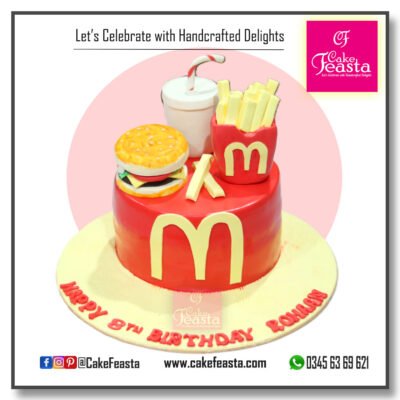 McDonald's Birthday Cake