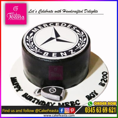 Mercedes Benz Theme Cake