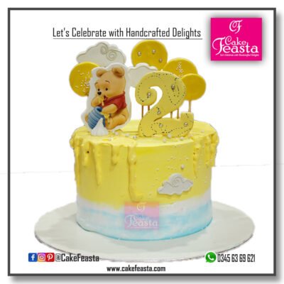 Winnie The Pooh Birthday Cake
