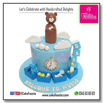 Baby Shower-Welcome Baby Cake