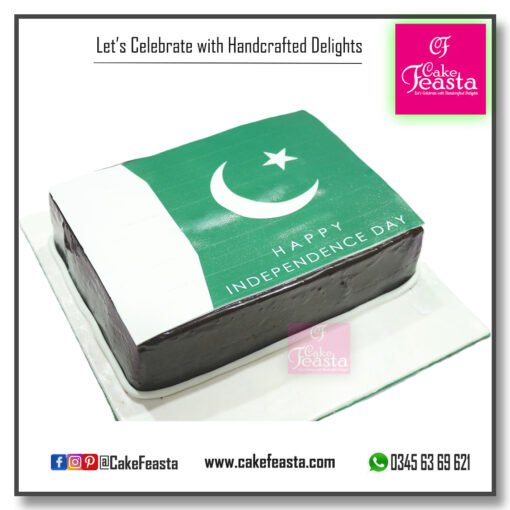Independence Day Flag Cake - Image 2