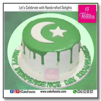 Pakistan Independence Day Cake