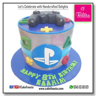 PlayStation Controller Cake