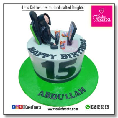 Gaming-themed Birthday Cake