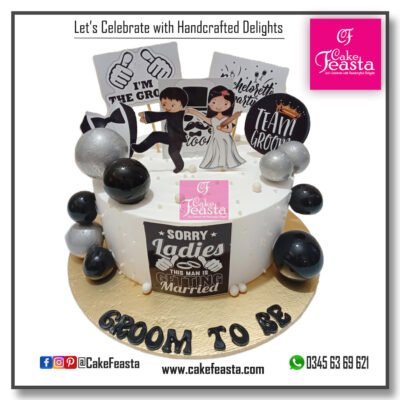 Sorry Ladies Groom to be Cake